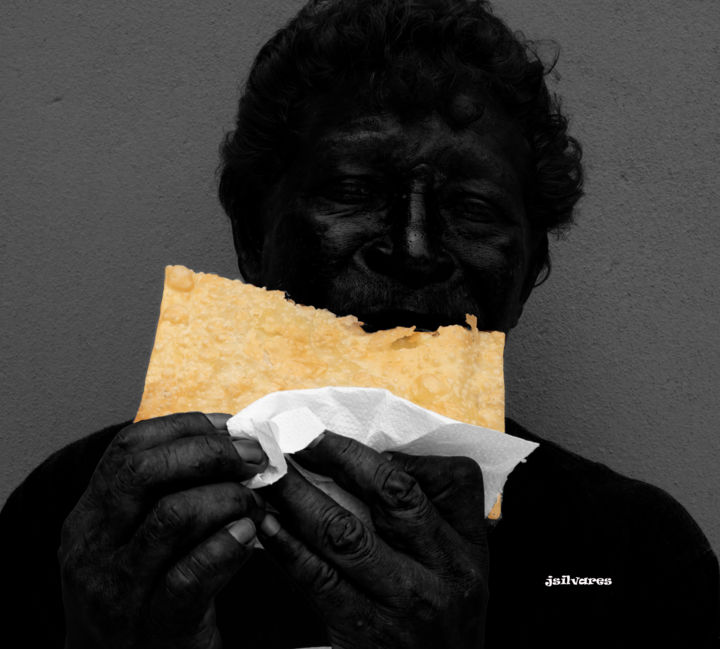 Photographie intitulée "pâtisserie 2" par Jose Americo Jsilvares, Œuvre d'art originale, Photographie manipulée
