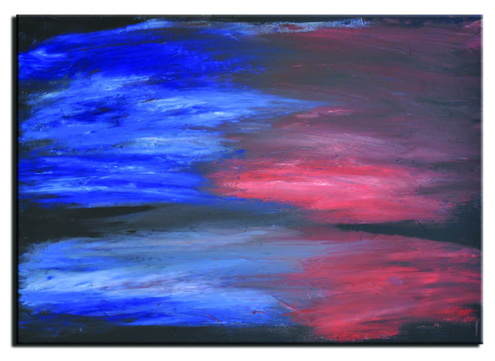 Peinture intitulée "lucha" par Coster, Œuvre d'art originale, Gouache