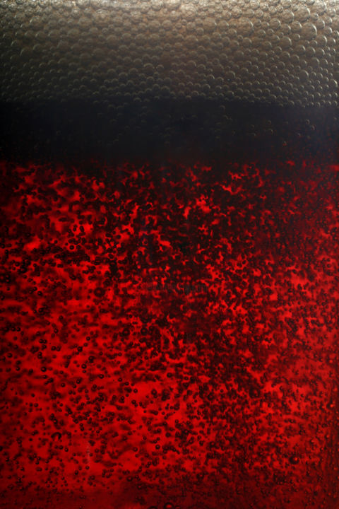 Photographie intitulée "Sangre y Espuma" par Orbitalvision, Œuvre d'art originale, Photographie numérique