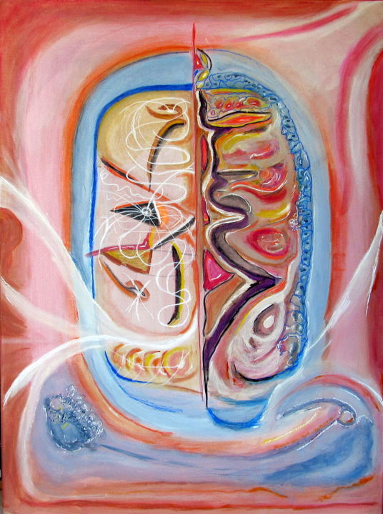 Painting titled "SOLSTICE" by Juan Luis Gandulfo, Original Artwork, Acrylic