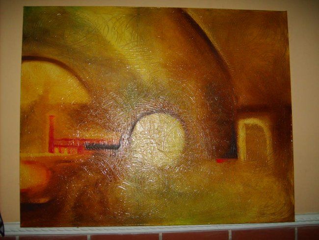 Painting titled "alba" by Juan Carlos Ibañez Torres, Original Artwork
