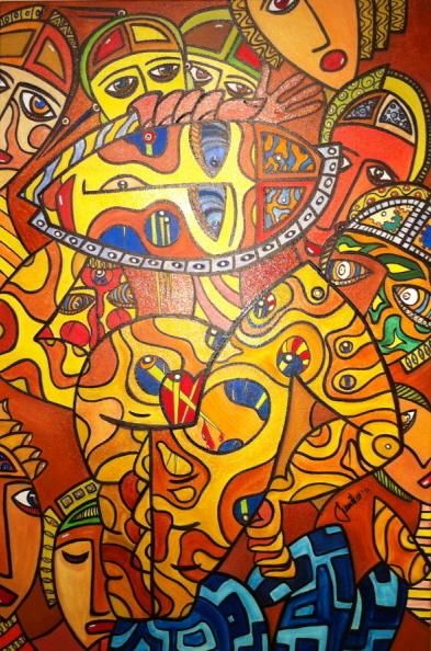 Pintura titulada "Facebook" por Juanitico, Obra de arte original