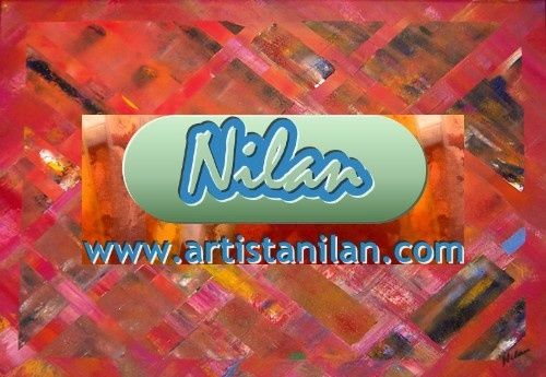 Arts numériques intitulée "NILAN Y BLUE CENTER" par Nilan, Œuvre d'art originale