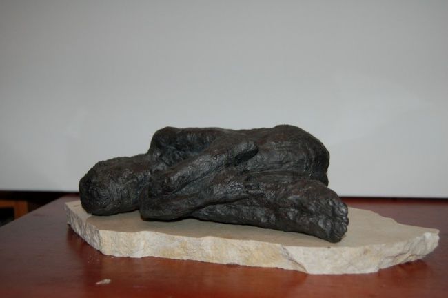 Sculptuur getiteld "MAÑANA" door Jpge, Origineel Kunstwerk, Gietwerk