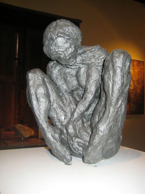 Sculptuur getiteld "AMBER" door Jpge, Origineel Kunstwerk, Gietwerk