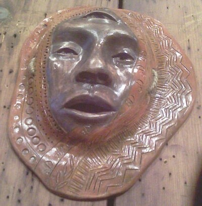 Sculpture titled "Relic" by Juarez Hawkins, Original Artwork, Ceramics