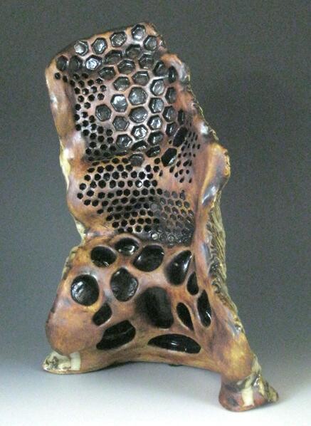 Sculpture titled "Perceptuary 4: Baby" by Juarez Hawkins, Original Artwork, Ceramics