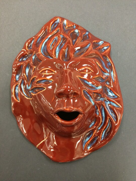 Sculpture titled "firebird.jpg" by Juarez Hawkins, Original Artwork, Ceramics