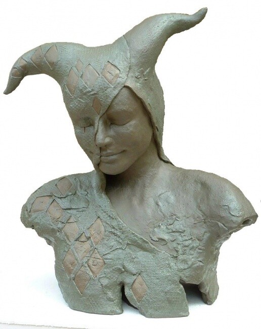 Sculpture intitulée "dualité" par Judith Franken, Œuvre d'art originale
