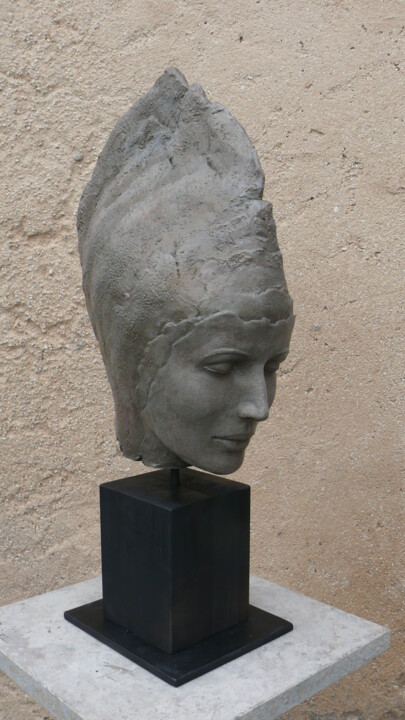 Scultura intitolato "Niamh" da Judith Franken, Opera d'arte originale, Terracotta