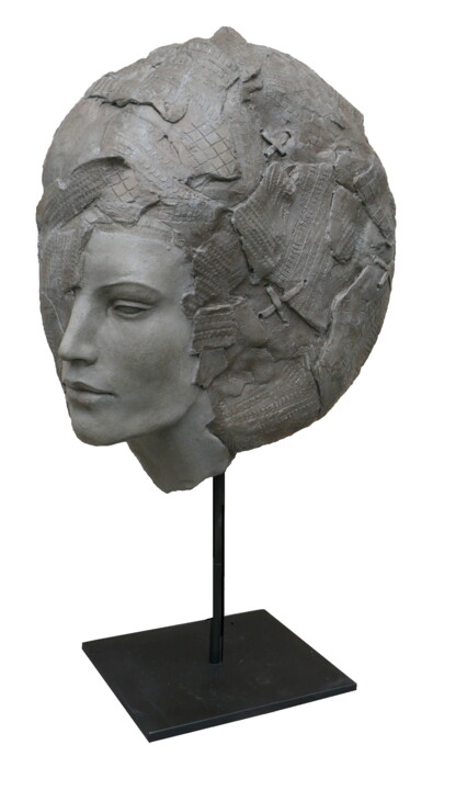 Sculpture intitulée "Naïa" par Judith Franken, Œuvre d'art originale, Terre cuite