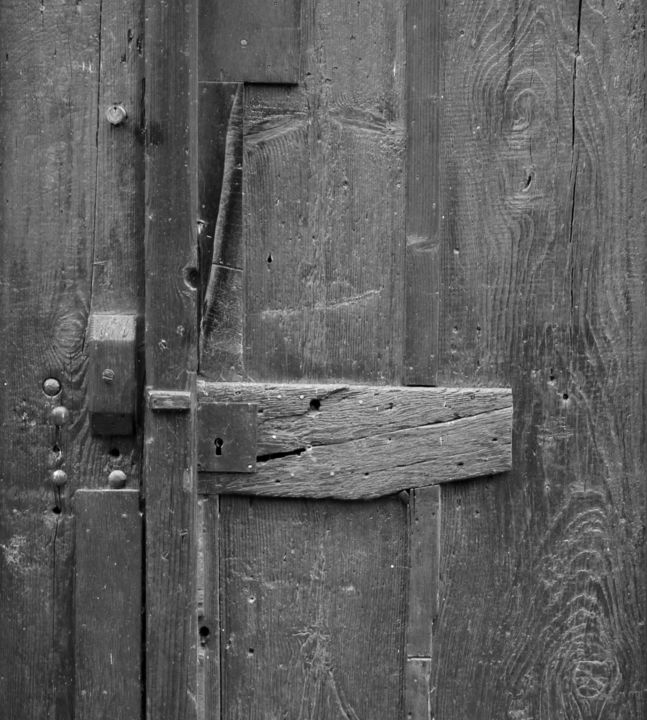 "Vieille porte - 2" başlıklı Fotoğraf Jürgen Briem tarafından, Orijinal sanat