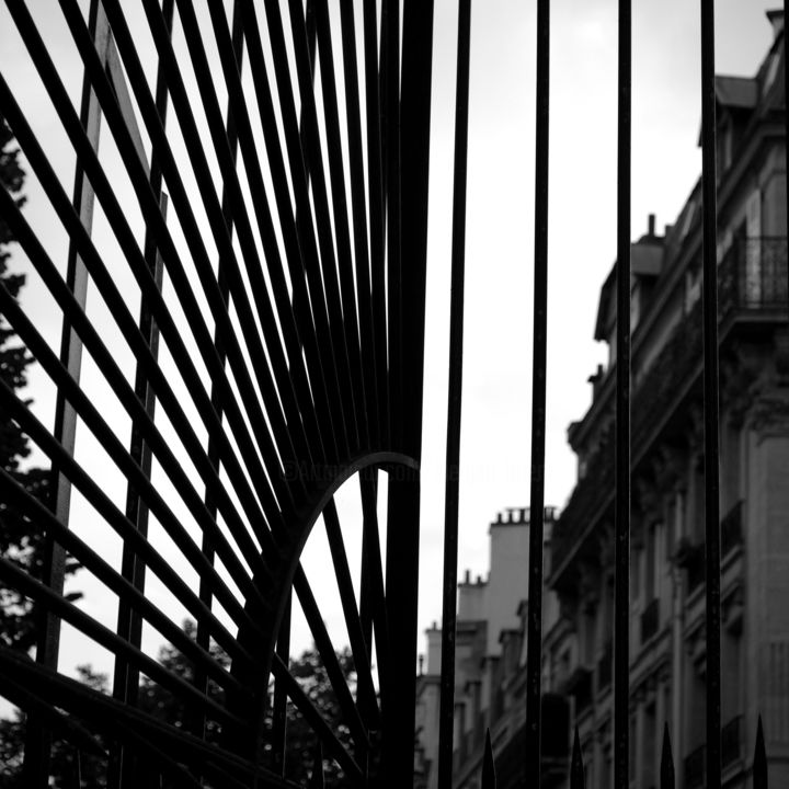 摄影 标题为“Derrière la grille,…” 由Jürgen Briem, 原创艺术品