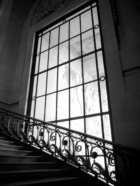 Photographie intitulée "Au Grand Palais" par Jürgen Briem, Œuvre d'art originale