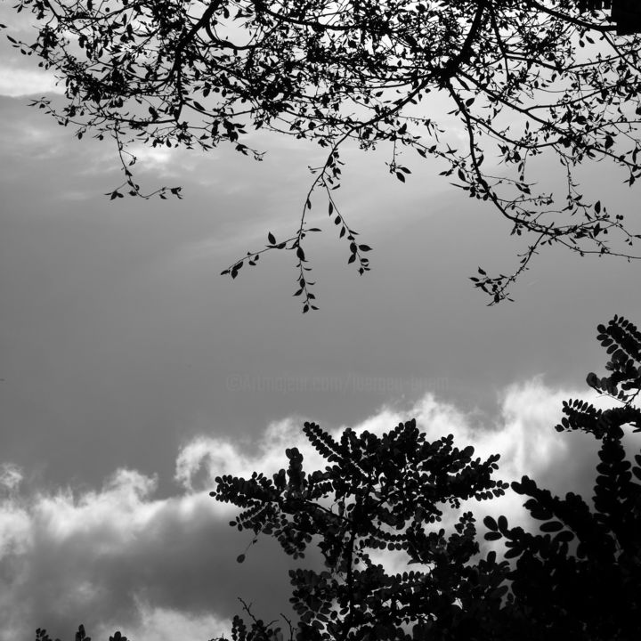 Fotografía titulada "Entre ciel et terre" por Jürgen Briem, Obra de arte original