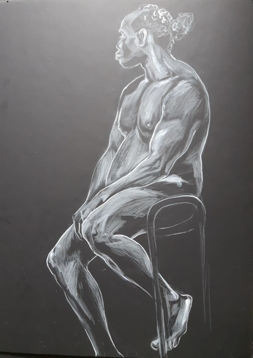 Drawing,  76x51 in 
