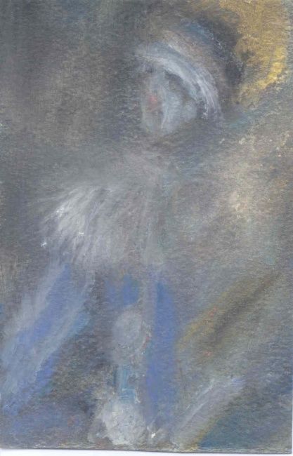 Painting titled "Harlequin" by Juli Southmayd, Original Artwork