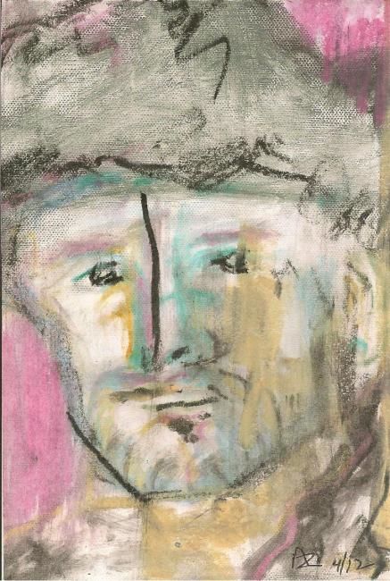 Painting titled "Charlie Booth" by Juli Southmayd, Original Artwork