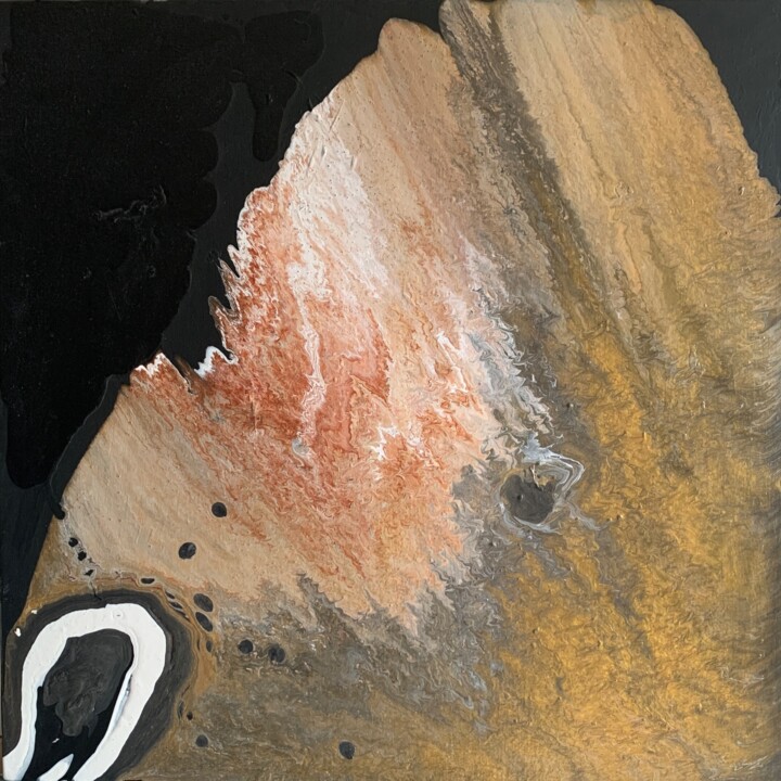 Pintura titulada "Mountain  view" por Julia Hacker, Obra de arte original, Acrílico Montado en Bastidor de camilla de madera