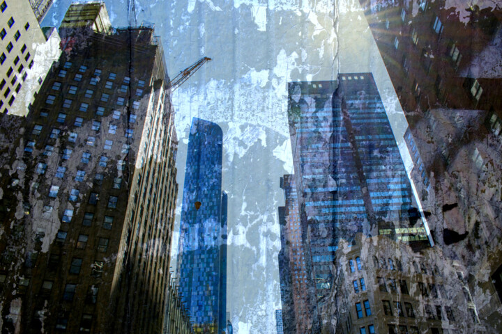 Fotografia zatytułowany „New York” autorstwa Juliana Vasquez, Oryginalna praca, Manipulowana fotografia