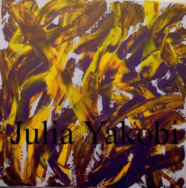 Painting titled "Petals" by Julia Yakobi, Original Artwork