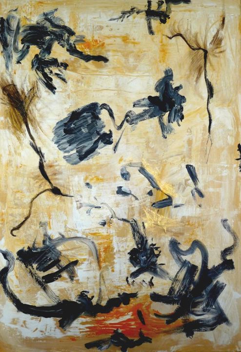 Peinture intitulée "Untitle" par Julie Allonzo, Œuvre d'art originale,