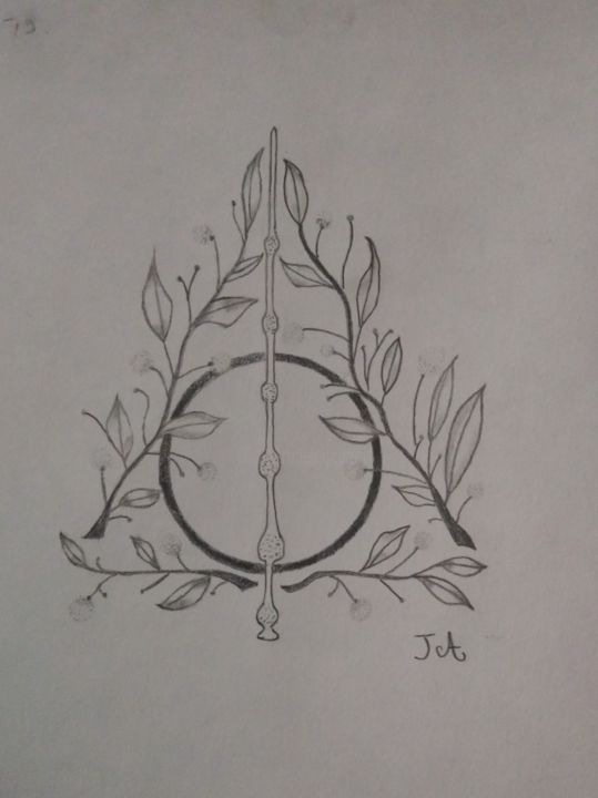 Harry Potter Et Les Reliques De La Mort Drawing By Julien Aubry Artmajeur