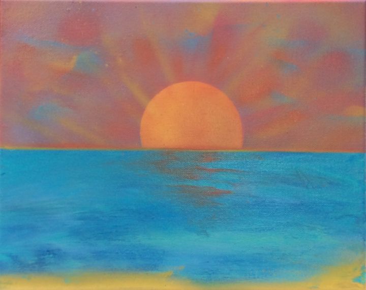 Soleil Levant Malerei Von Jr Julien Ayral Artmajeur Soleil Levant Malerei Von Jr Julien Ayral Artmajeur