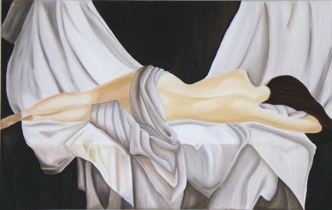 Painting titled "Sin Título" by Julieta Markl, Original Artwork