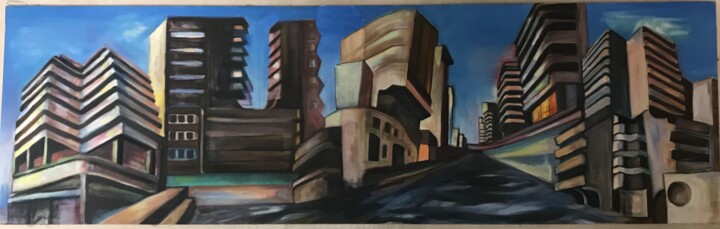 Painting,  14.6x46.1 in 