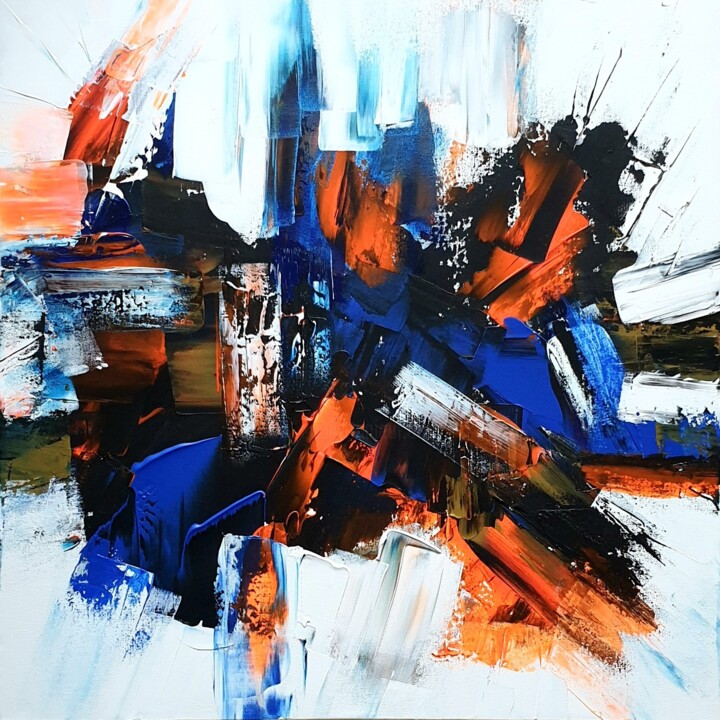 Peinture intitulée "En Corps" par Julie Verhague, Œuvre d'art originale, Acrylique Monté sur Châssis en bois