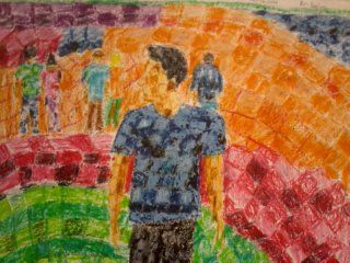 Картина под названием "The Loneliness" - The Young Artist, Подлинное произведение искусства, Масло