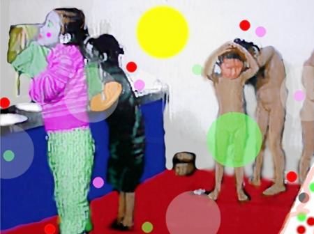 Grafika cyfrowa / sztuka generowana cyfrowo zatytułowany „Baby Shower” autorstwa Jun-Jun Sta. Ana, Oryginalna praca