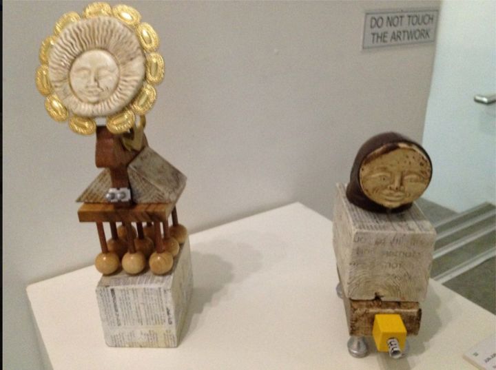Sculpture titled "sinag-barako.png" by Jun-Jun Sta. Ana, Original Art,
