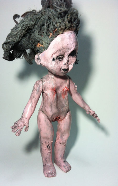 Sculpture titled "MELONY MELTZ" by Justin Aerni, Original Artwork, Plastic