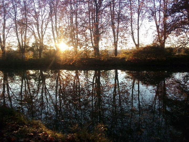 "Canal du Midi 2" başlıklı Fotoğraf Justine Ponticelli tarafından, Orijinal sanat, Dijital Fotoğrafçılık