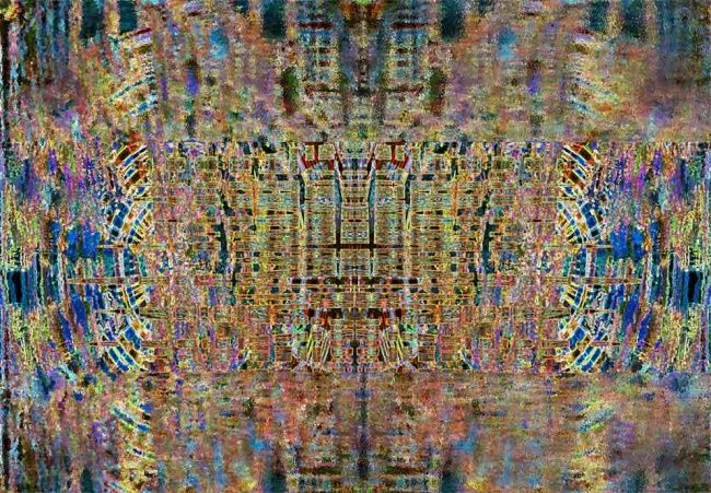 Digitale Kunst mit dem Titel "Technologie Révolut…" von Just Jaeckin 76', Original-Kunstwerk