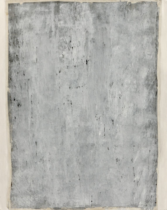 Schilderij getiteld "Abstrait n°2 1987" door Philippe Juttens, Origineel Kunstwerk, Acryl Gemonteerd op Houten paneel