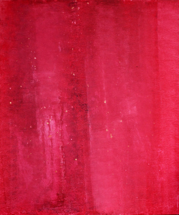 绘画 标题为“Monochrome rouge n°1” 由Philippe Juttens, 原创艺术品, 漆