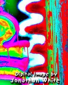 Arts numériques intitulée "Paint Drips High Pa…" par Jonathan White, Œuvre d'art originale