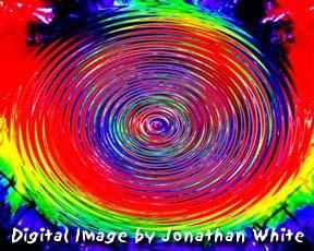 Arts numériques intitulée "Tie-Dye Detail 1 Zi…" par Jonathan White, Œuvre d'art originale