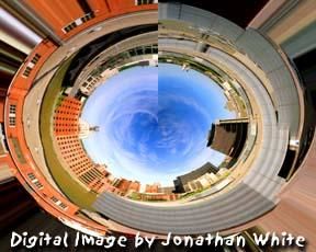 Arts numériques intitulée "Rochester Skyline 2…" par Jonathan White, Œuvre d'art originale