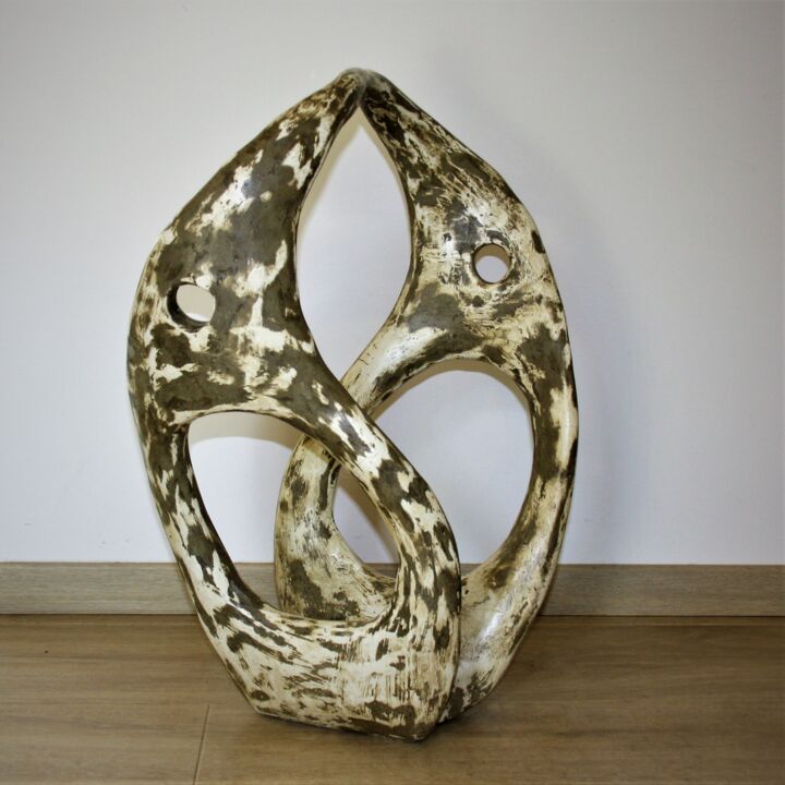 Sculpture intitulée "Toi mon Toi" par Jean-Yves Petit (JYP), Œuvre d'art originale, Ciment
