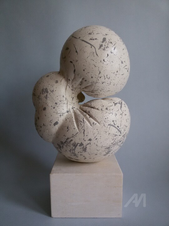 Sculpture titled "Supple" by Kristiyan Zheynov, Original Art, Mixed Media