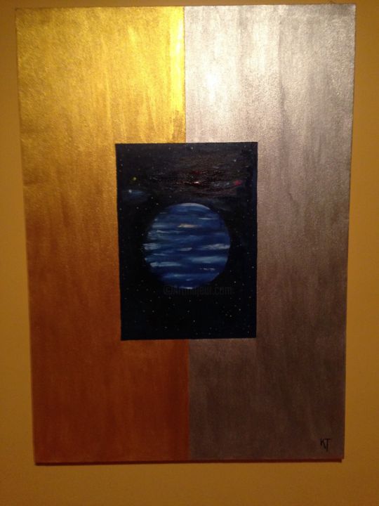"Planet" başlıklı Tablo Kaan Turksoy tarafından, Orijinal sanat, Akrilik