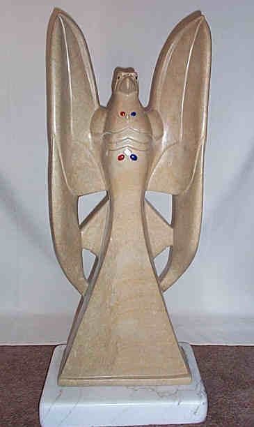 Sculpture intitulée "Spirit of Freedom" par Michael J. Kaczor I, Œuvre d'art originale, Pierre