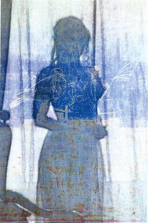 Φωτογραφία με τίτλο "woman" από Konstantinos Adamantidis, Αυθεντικά έργα τέχνης, Χειρισμένη φωτογραφία