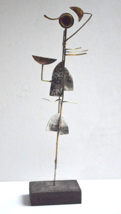 Escultura titulada "eidolio6" por Konstantinos Adamantidis, Obra de arte original, Metales