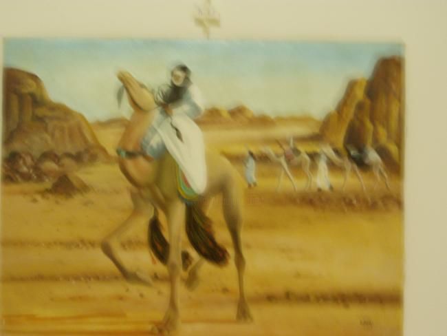 Painting titled "chamaOlier.JPG" by Kadriart-Niger, Original Artwork