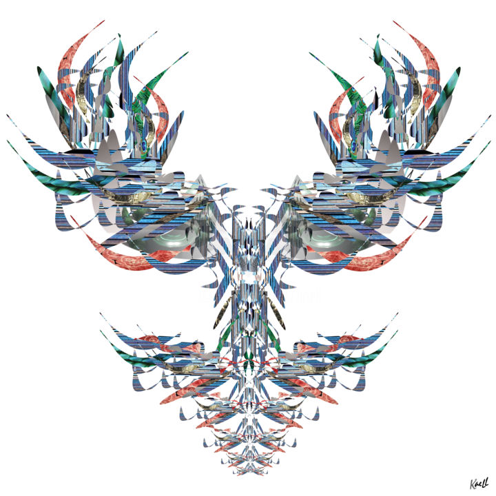 Digitale Kunst getiteld "DREAMAELL" door Kaell, Origineel Kunstwerk